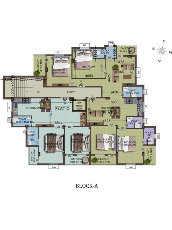 Sunrise_Complex_Floor_Plan_Block_A